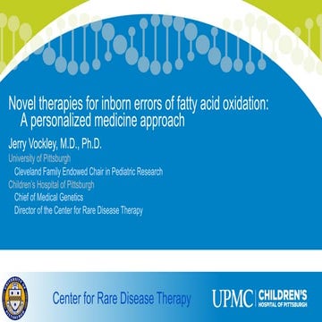 Slides   faod - the other mitochondrial energy diseases - vockley