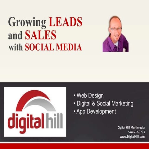 Growing Leads & Sales with Social Media - event slides