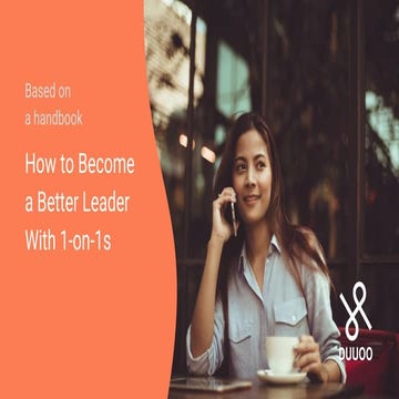 Duuoo - How to Become a Better Leader With 1-on-1s