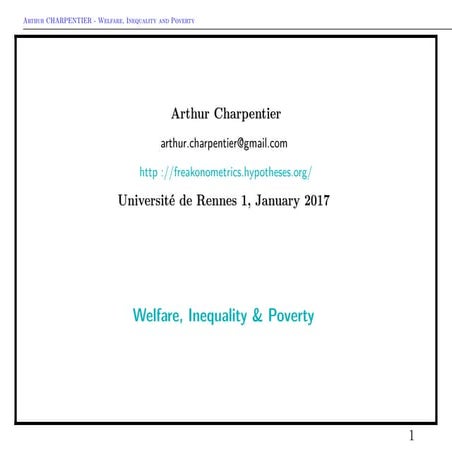 Slides inequality 2017