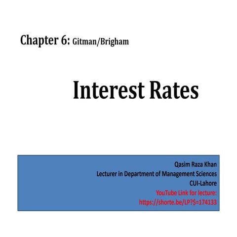Interest Rates