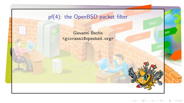Pf: the OpenBSD packet filter