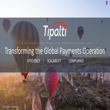 Transforming the Global Payments Operation