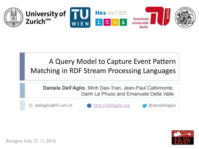 RSEP-QL: A Query Model to Capture E...