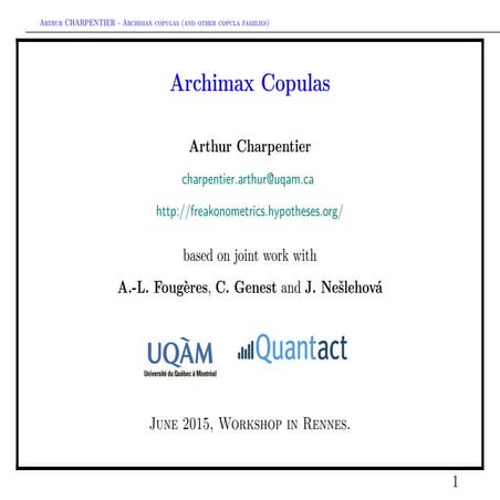 slides tails copulas