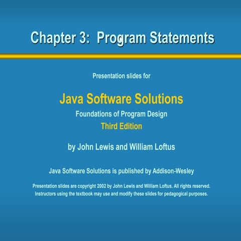 slides03.ppt | Programming Languages | Computing