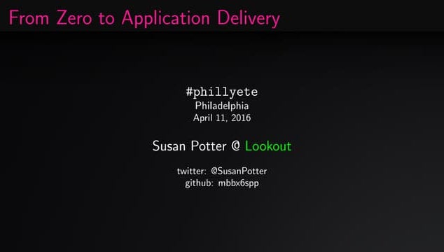 From Zero to Application Delivery with NixOS