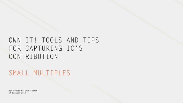 Data visualisation: Tools and tips for capturing internal communication's con...