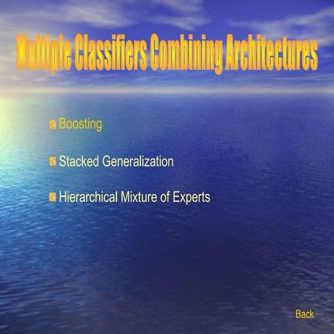 A Multiple Classifiers System For Solving The Character Recognition Problem I...