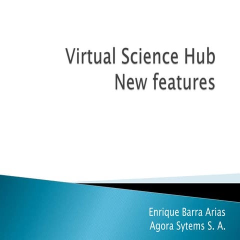 Slides about new features