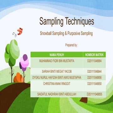 Slide sampling presentation-latest | PPT