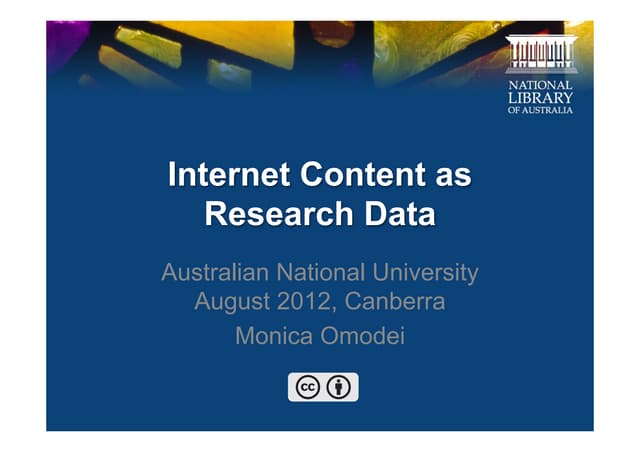 Slides anu talkwebarchivingaug2012