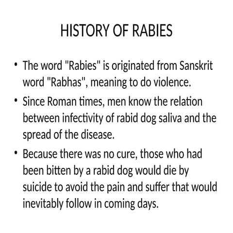 Rabies in nepal history and epidemiology