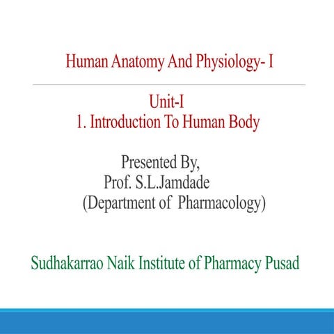 joints.ppt unit II b pharm I yr human anatomy and physiology | PPT