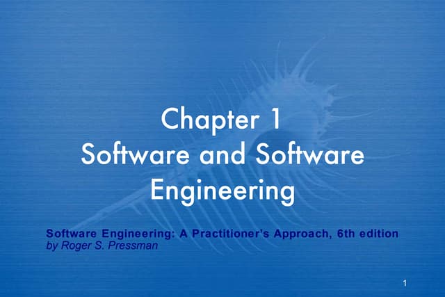 Slides chapter 1