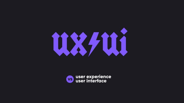 UX vs. UI? (SPA)