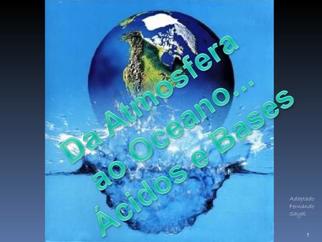 Slides ácidos e bases