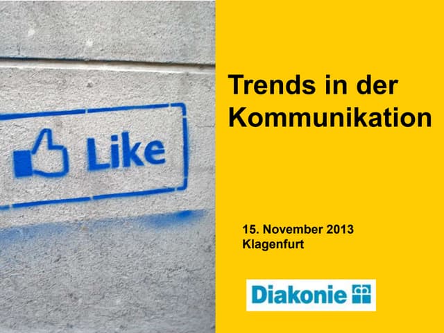 Trends in der Kommunikation