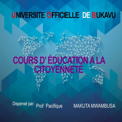 Présentation du vous d'EDC destiné aux étudiants.