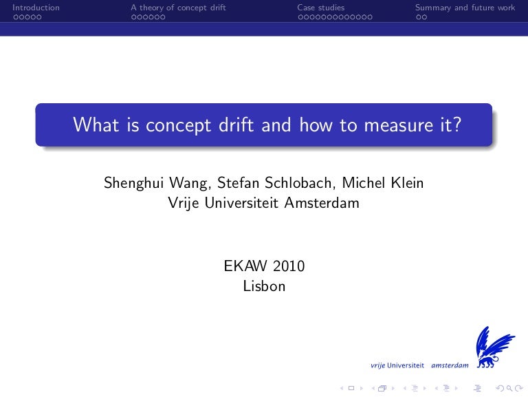 What Is Concept Dirft And How To Measure It