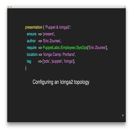 Icinga2 at PuppetLabs