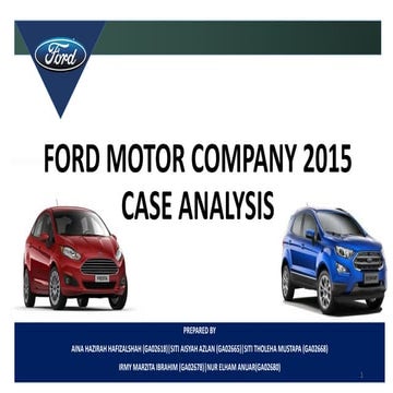Slides ford 2015 