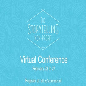 The 2015 Storytelling Non-Profit Virtual Conference