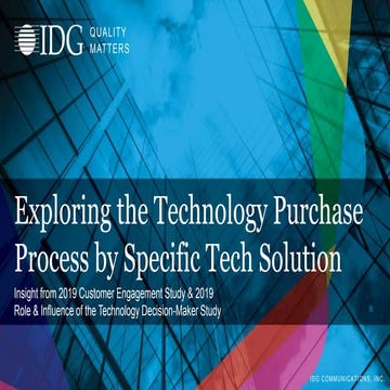 Technology Purchase Process by Specific Tech Solutions 
