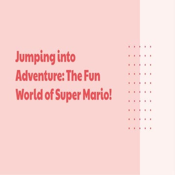 slidesgo-jumping-into-adventure-the-fun-world-of-super-mario ...