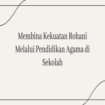 Pendidikan Agama Hindu dan Pendidikan Karakter Bagi Siswa | PPTX