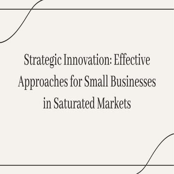Image showcasing Management Principles on Small Scale Industries. | PPTX