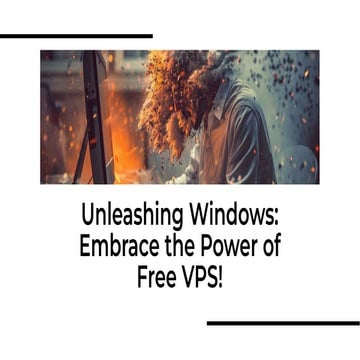 Get VPS for Windows(30 days free trial))