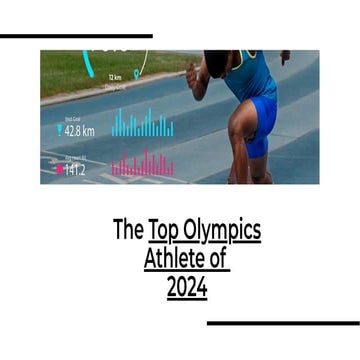Top Olympics Athelets of 2024 (Road to Glory)