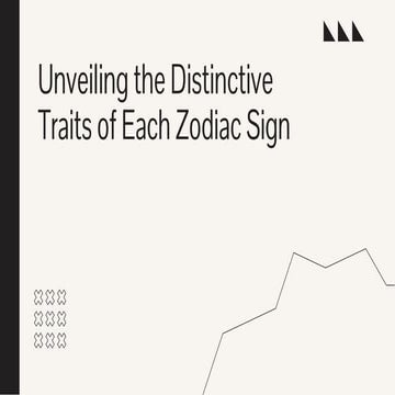 Unveiling The Distinctive Traits of Each Zodiac Sign