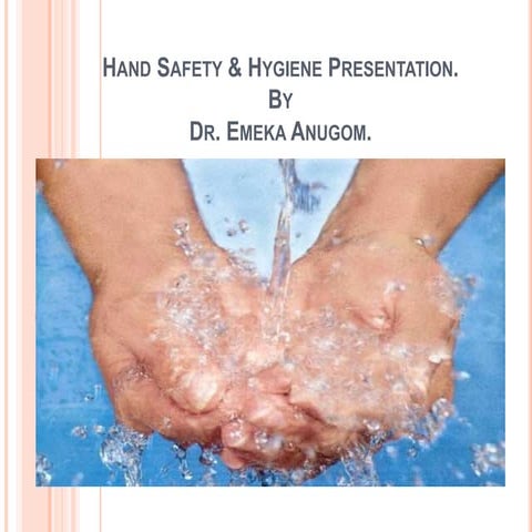 Slides hand safety & hygiene