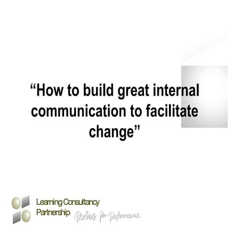 Internal Communication
