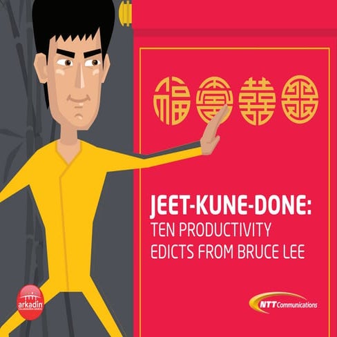 10 ways to master the art of productivity Bruce Lee style