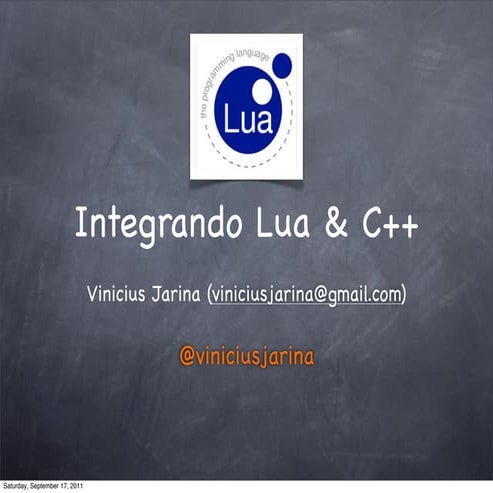 Lua & C++ | PDF