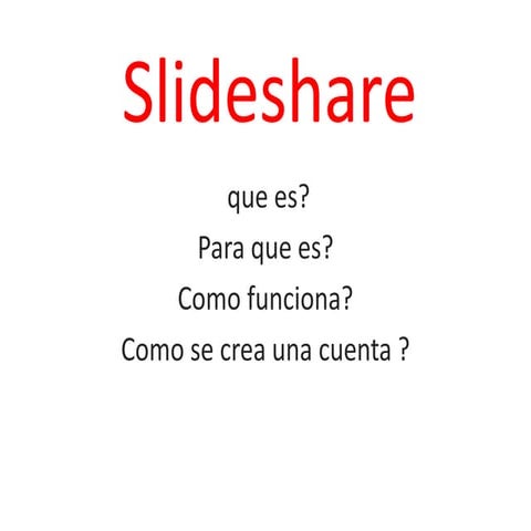 Ejercicios slideshare | DOC