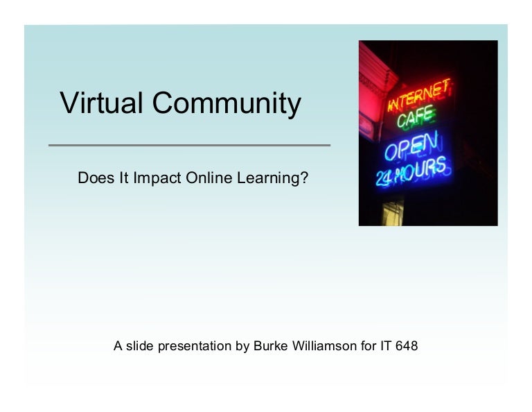 Virtual Community