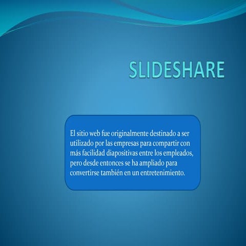 Slideshare Información Edison Minda 