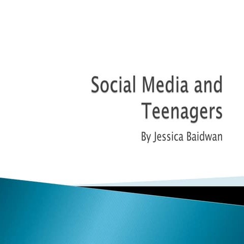 Social Media and Teenagers
