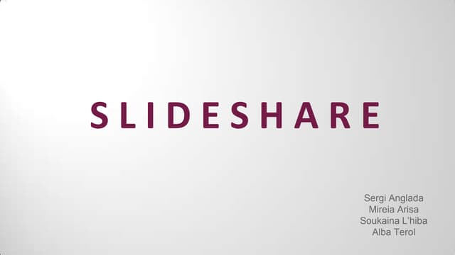 Slideshare - Informàtica 4rt