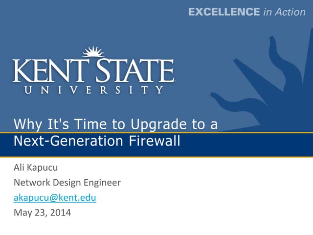 Why Its time to Upgrade a Next-Generation Firewall