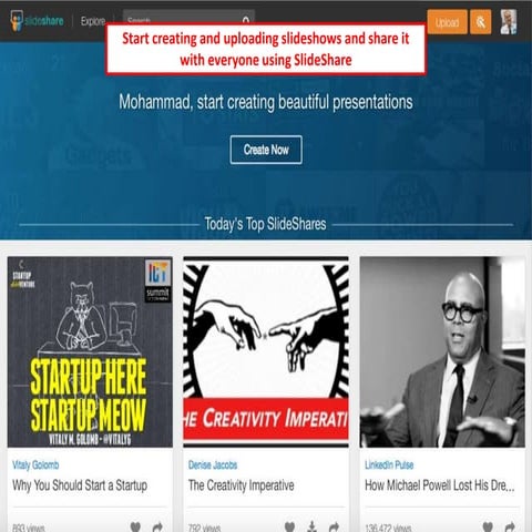 Slide share | PPTX