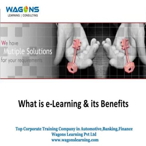 Corporate E-Learning & Its Benefits