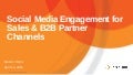 Social Media Engagement for sales & B2B partner channels