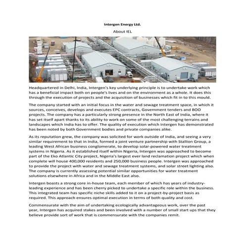 PROSPECT WATER FILTRATION PLANT (NSW) | PDF