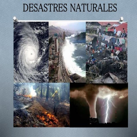 DESASTRES NATURALES