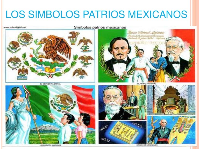 LOS SÍMBOLOS PATRIOS MEXICANOS